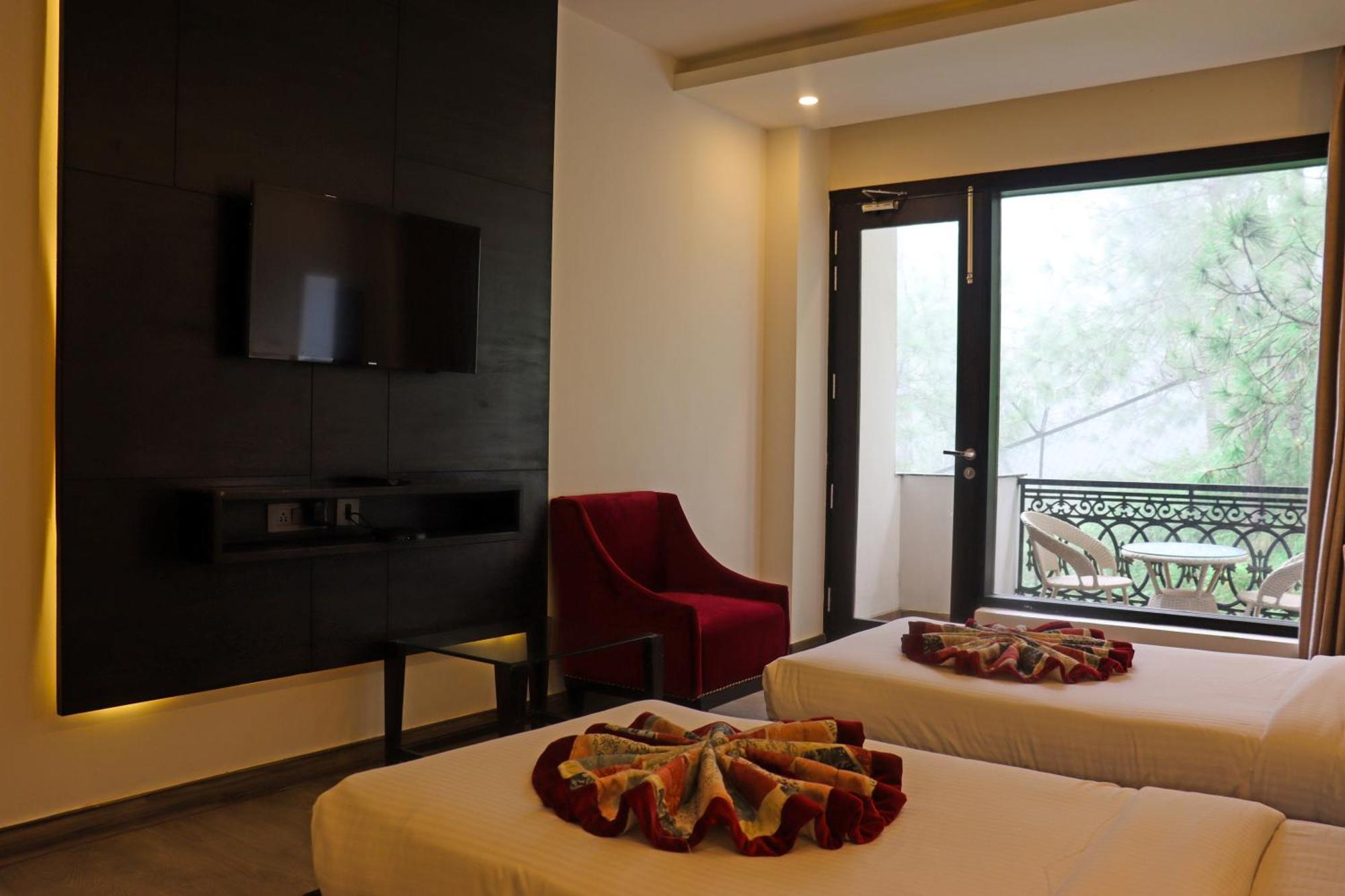 Hotel Rosetum Kasauli Exterior foto